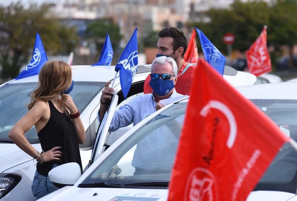 Caravana sindical para pedir más medios en los centro educativos