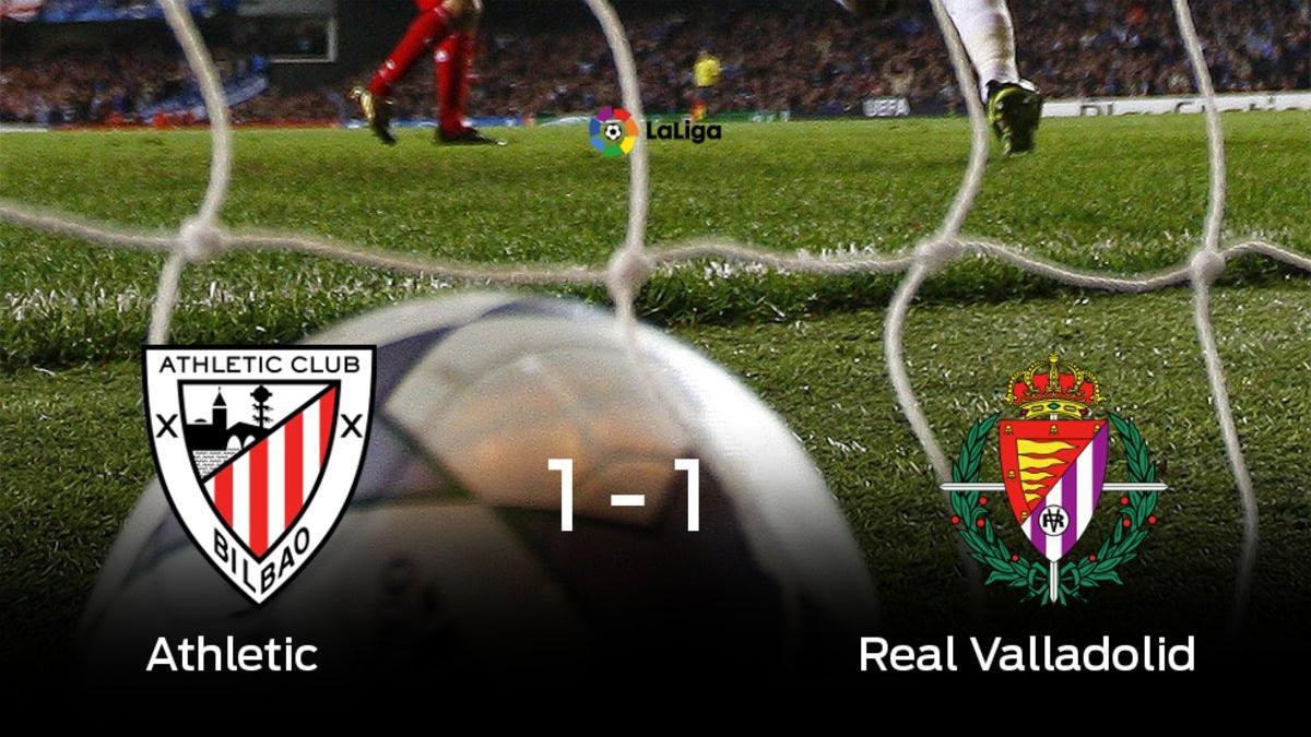 Empate (1-1) entre el Athletic y el Real Valladolid