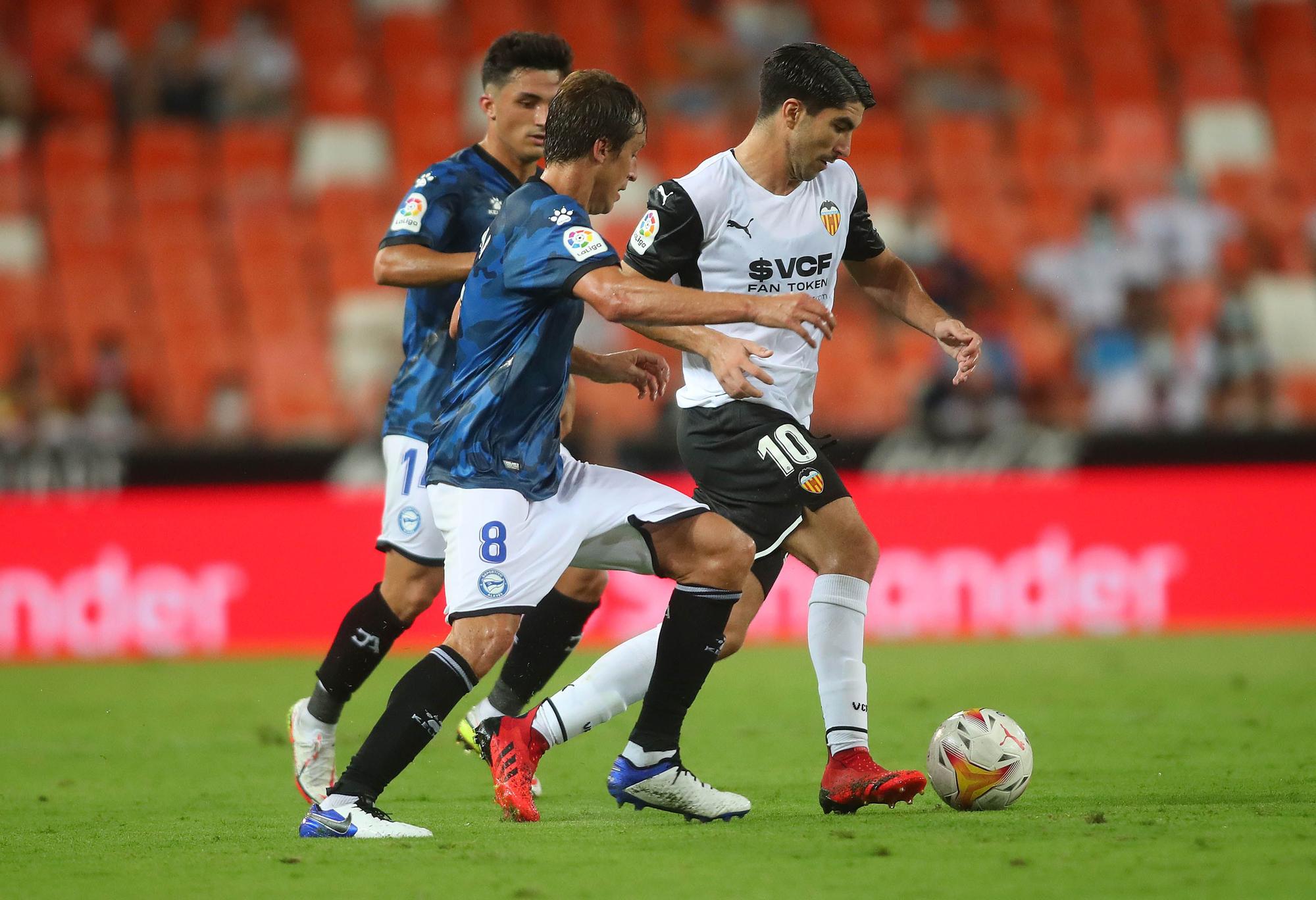 Las mejores fotos del Valencia - Alavés