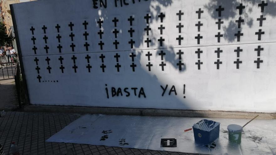 Memorial por las víctimas del paso a nivel de Alfafar-Sedaví