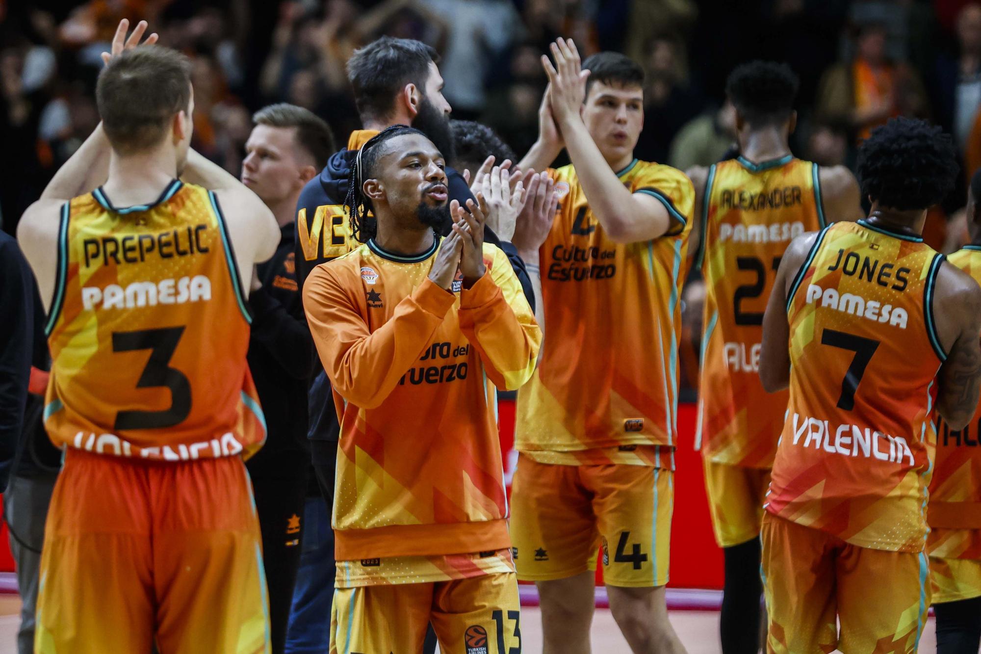 Victoria de Valencia Basket ante el Bayern de Munich