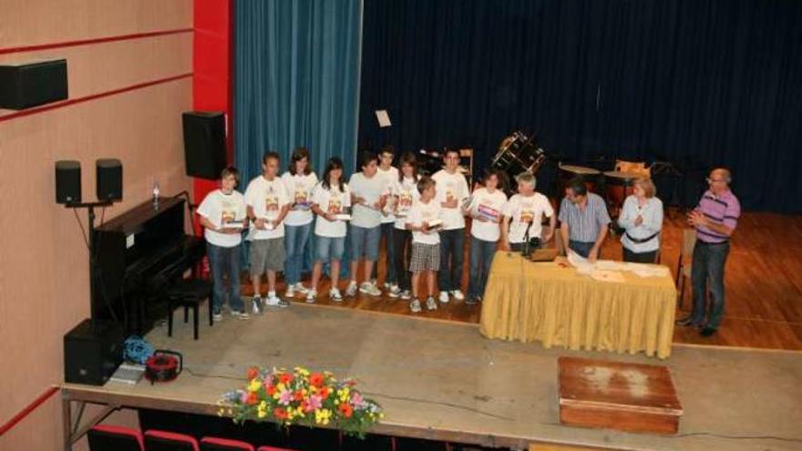 Ganadores de la Olimpiada de Matemáticas en Xixona.