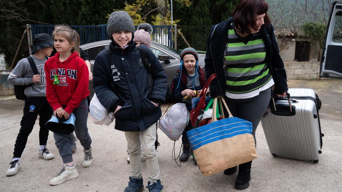 Refugiados ucranianos en Torrechiva