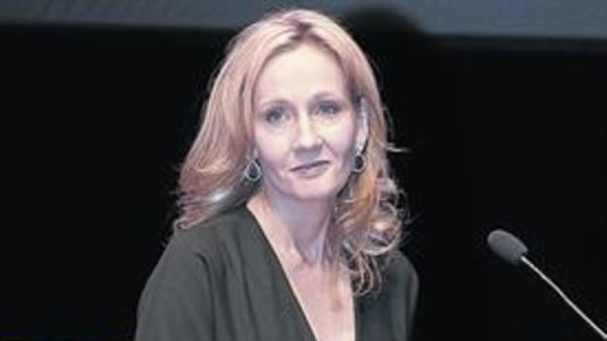 Prolífica 8 Rowling, en Londres en el 2012.