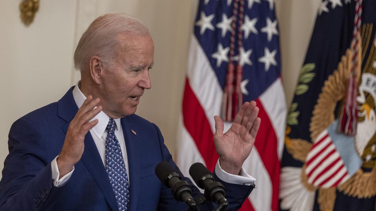 US President Joe Biden Signs H.R. 3525 at the White House