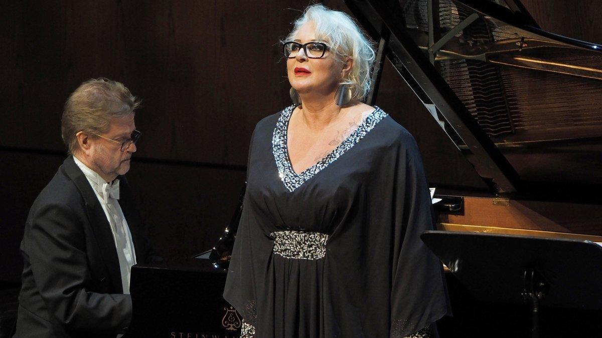 Iréne Theorin, en su actuación en el Liceu Iréne Theorin, en su actuación en el Liceu