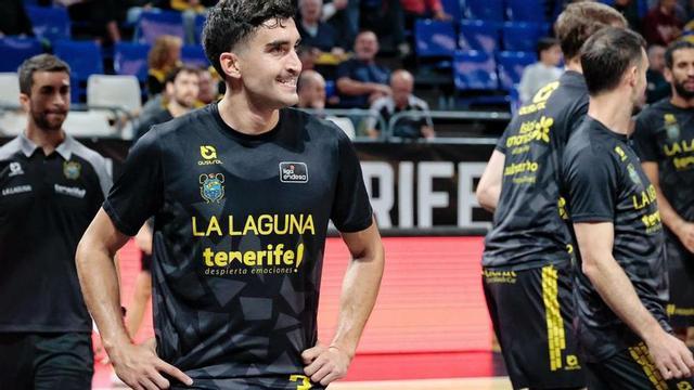 Jaime Fernández, en el partido contra el Girona, día de su reaparición tras 10 meses de baja. | MARÍA PISACA