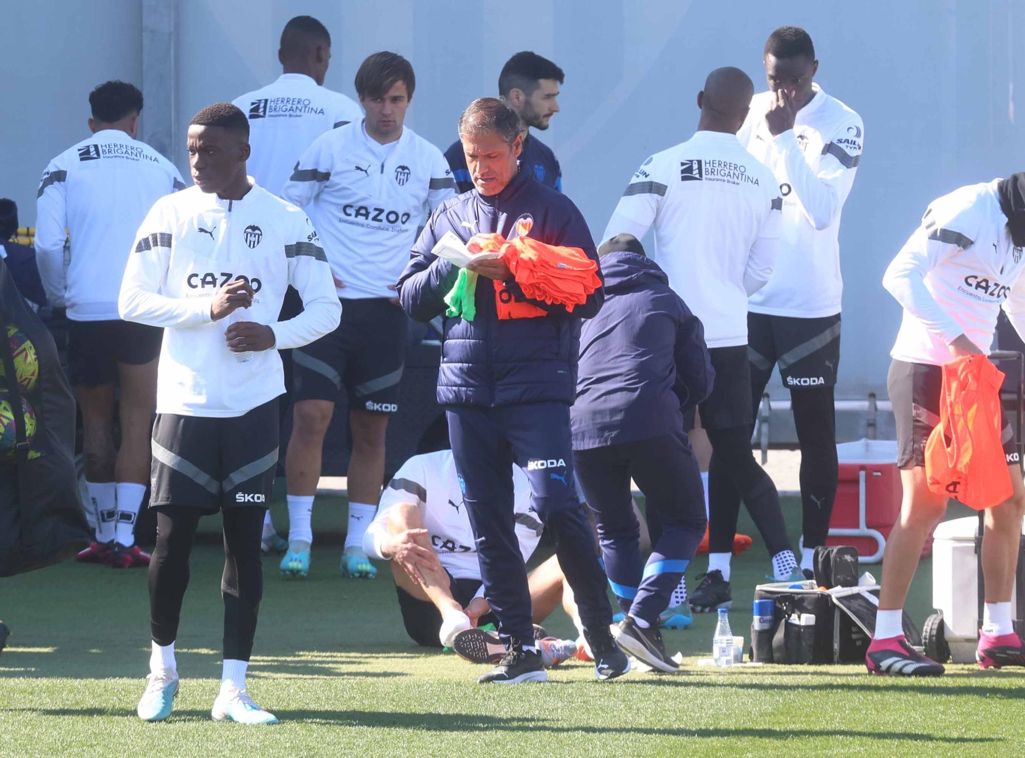 Así ha sido el entrenamiento del Valencia CF de este miércoles