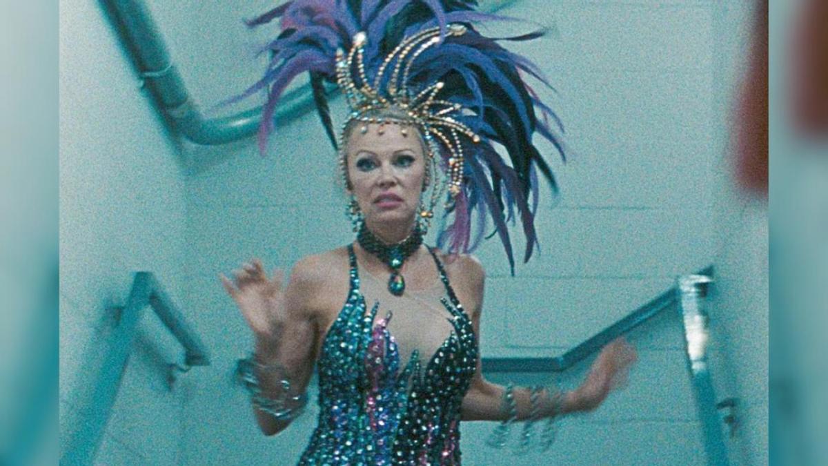 Pamela Anderson, en una imagen de 'The last show girl'