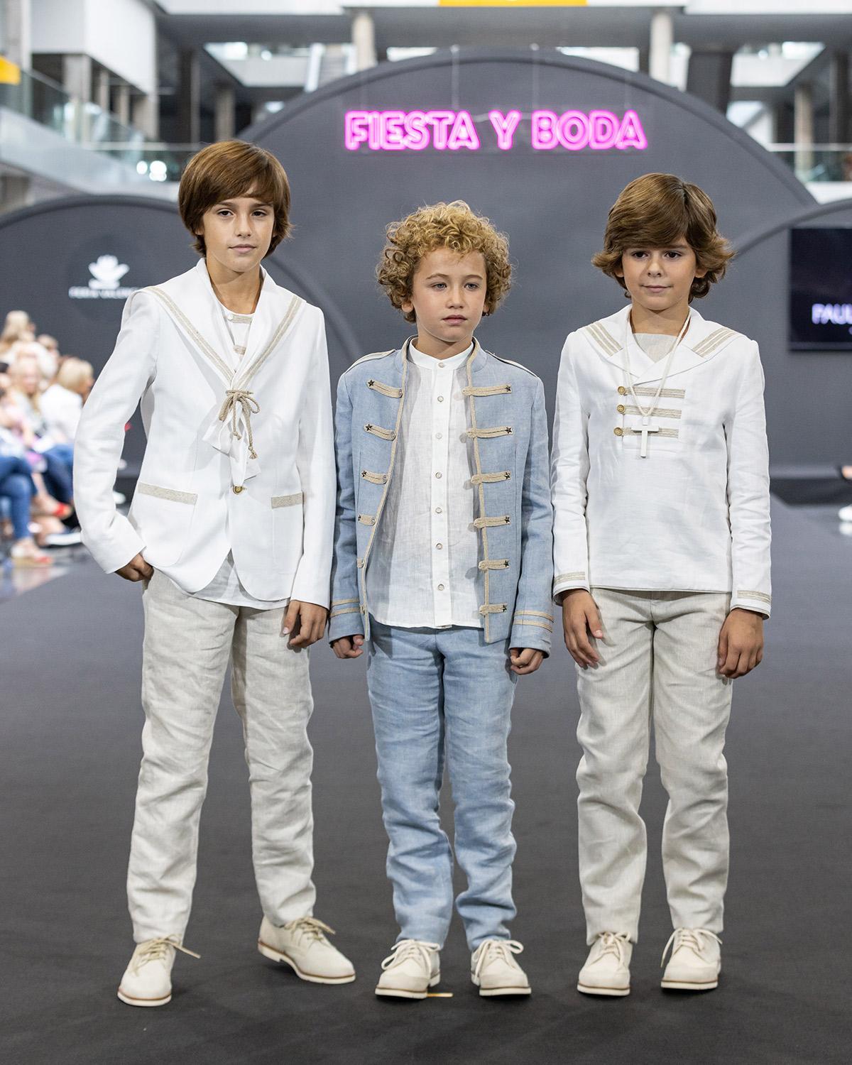 Fiesta y Boda celebrará una pasarela centrada en la moda de Comunión.