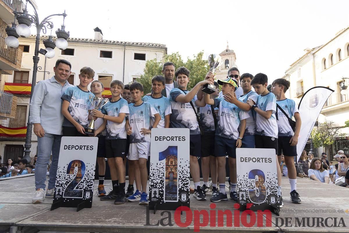 Clausura de las Escuelas Municipales Deportivas de Caravaca