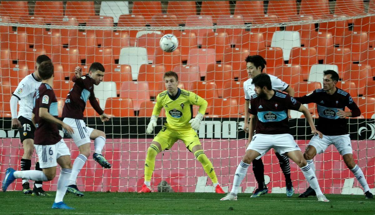 Rubén Blanco en la seva etapa amb el Celta