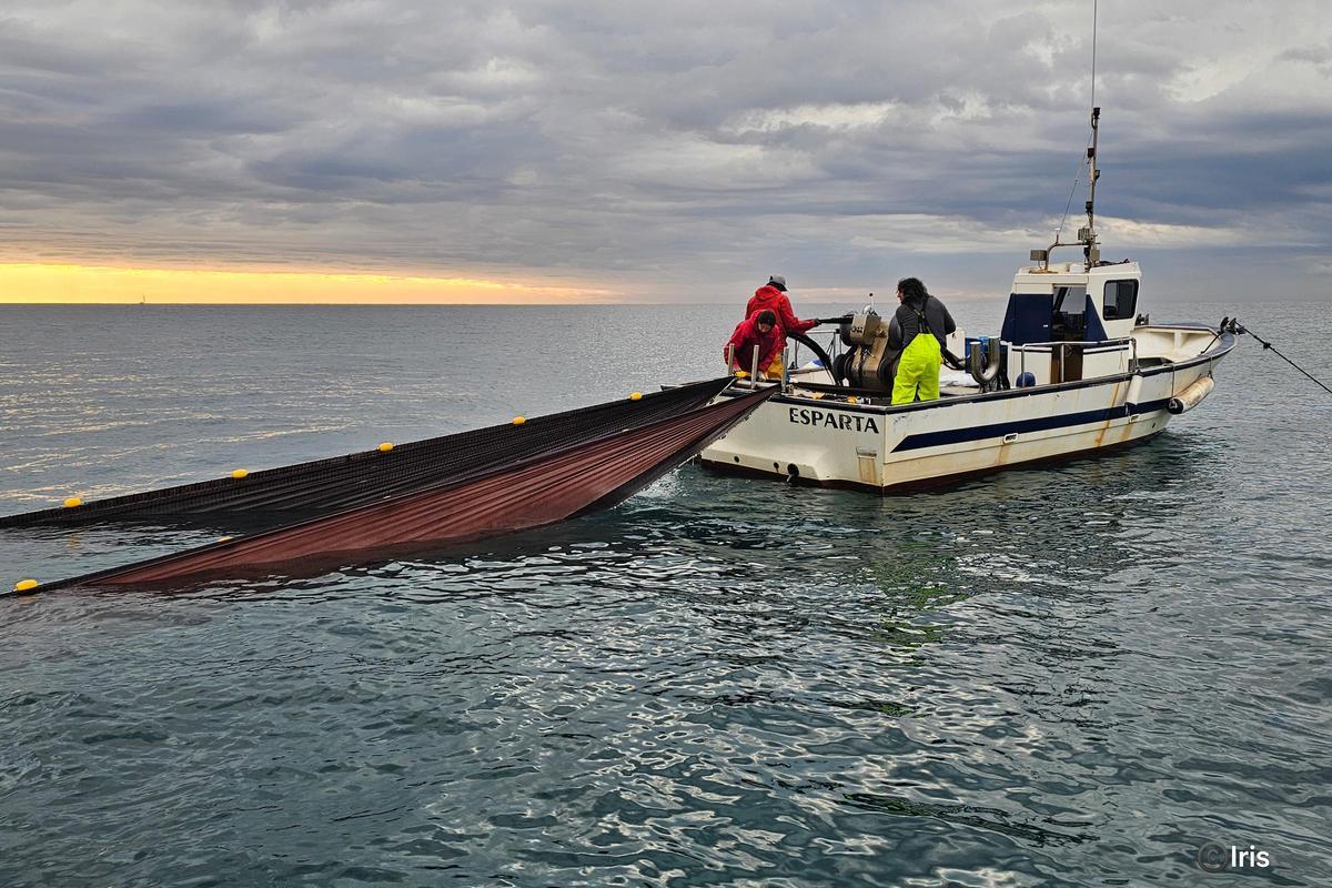 Una barca de pesca de sonso a la Costa Brava
