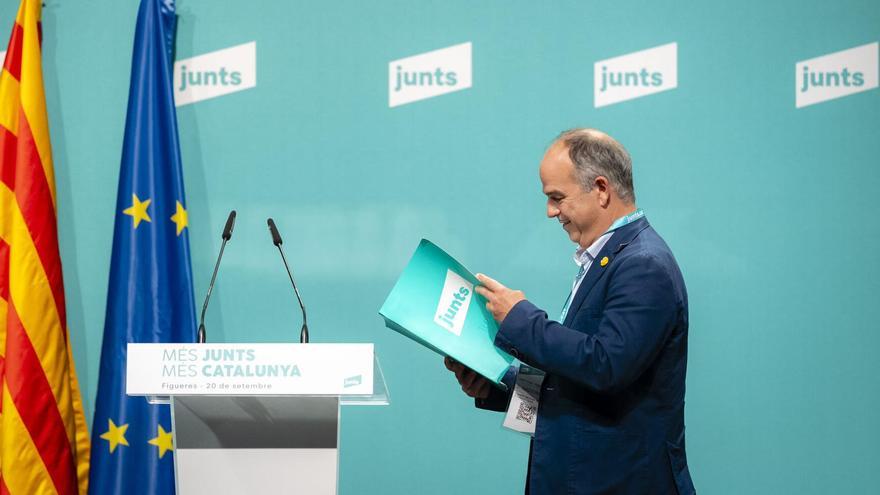 Turull reafirma la ruptura con Sánchez pero evita pedir elecciones: &quot;Quien tiene el botón es el presidente&quot;