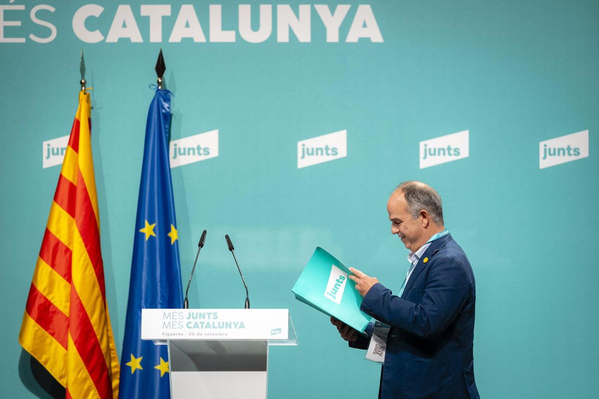 Turull evita tancar la porta a una moció de censura contra Sánchez
