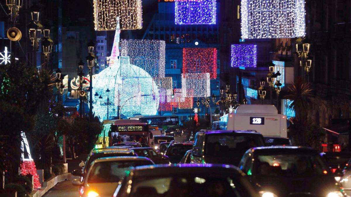 El sábado 19 de noviembre habrá un corte masivo de calles por el encendido de las luces de Navidad en Vigo.