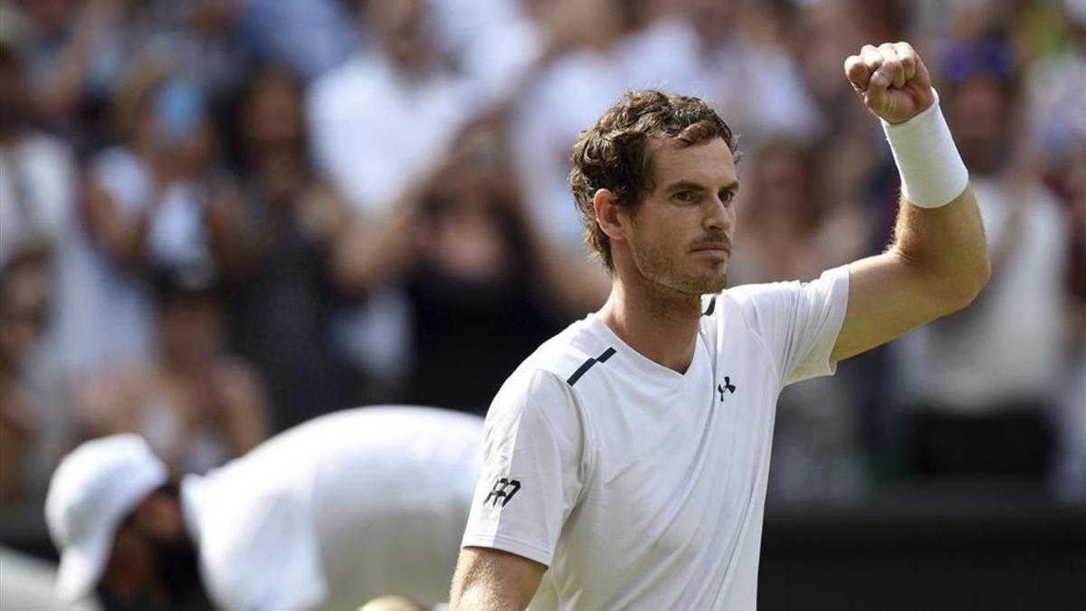 Murray, vigente campeón, a cuartos en Wimbledon