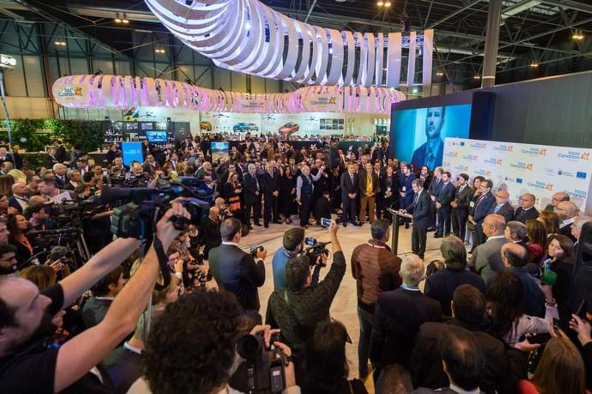 Inauguración de Fitur 2018. Madrid