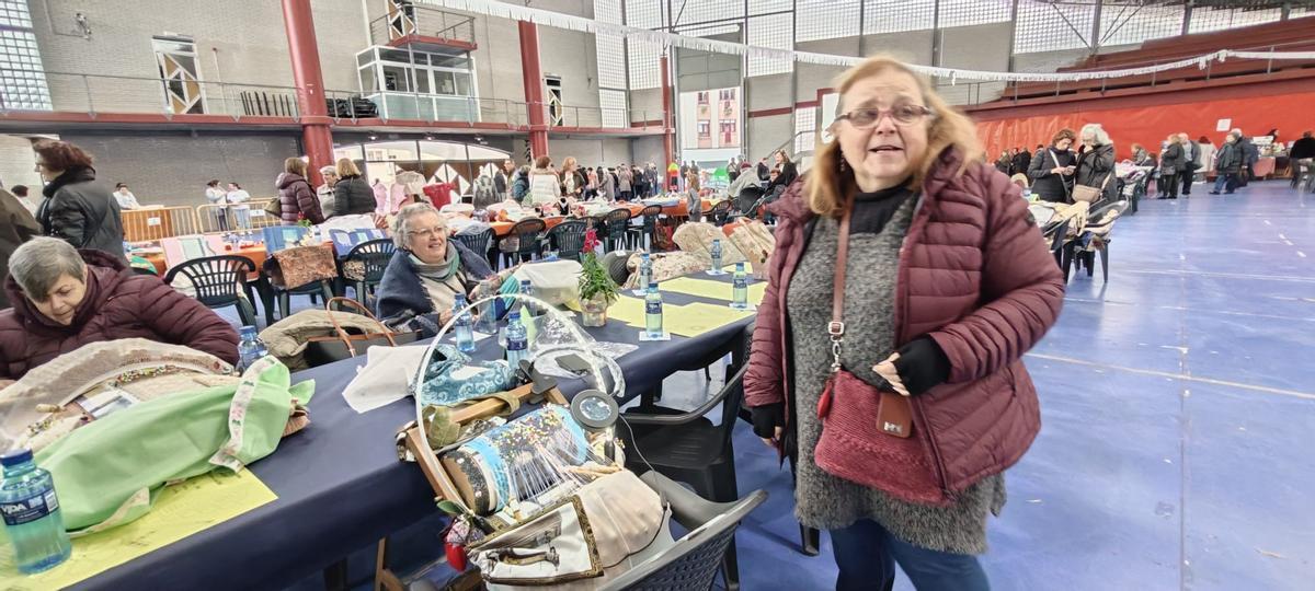 En imágenes: el séptimo encuentro de encajeras de Vegadeo