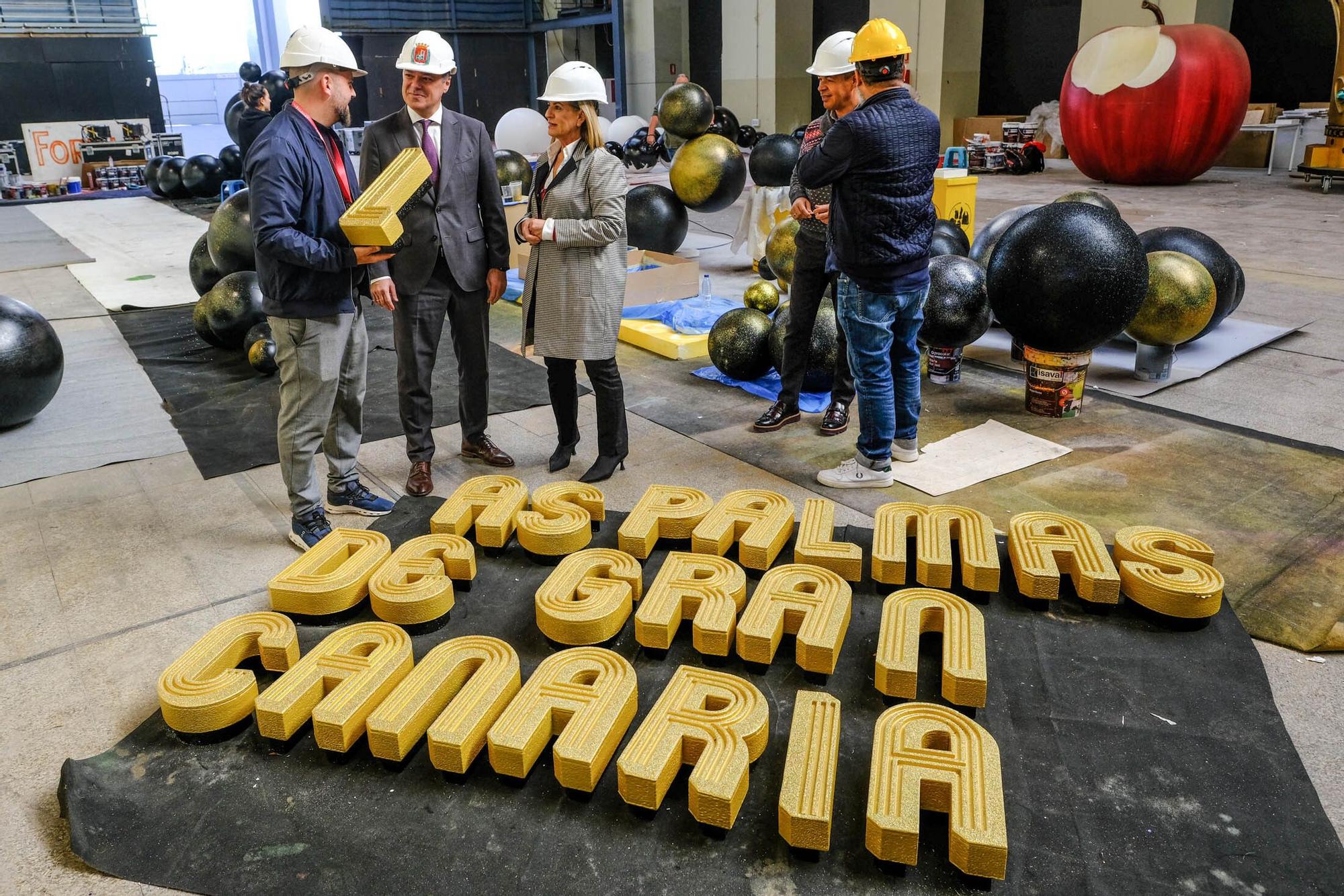 Visita al escenario de Studio 54 del Carnaval de Las Palmas de Gran Canaria