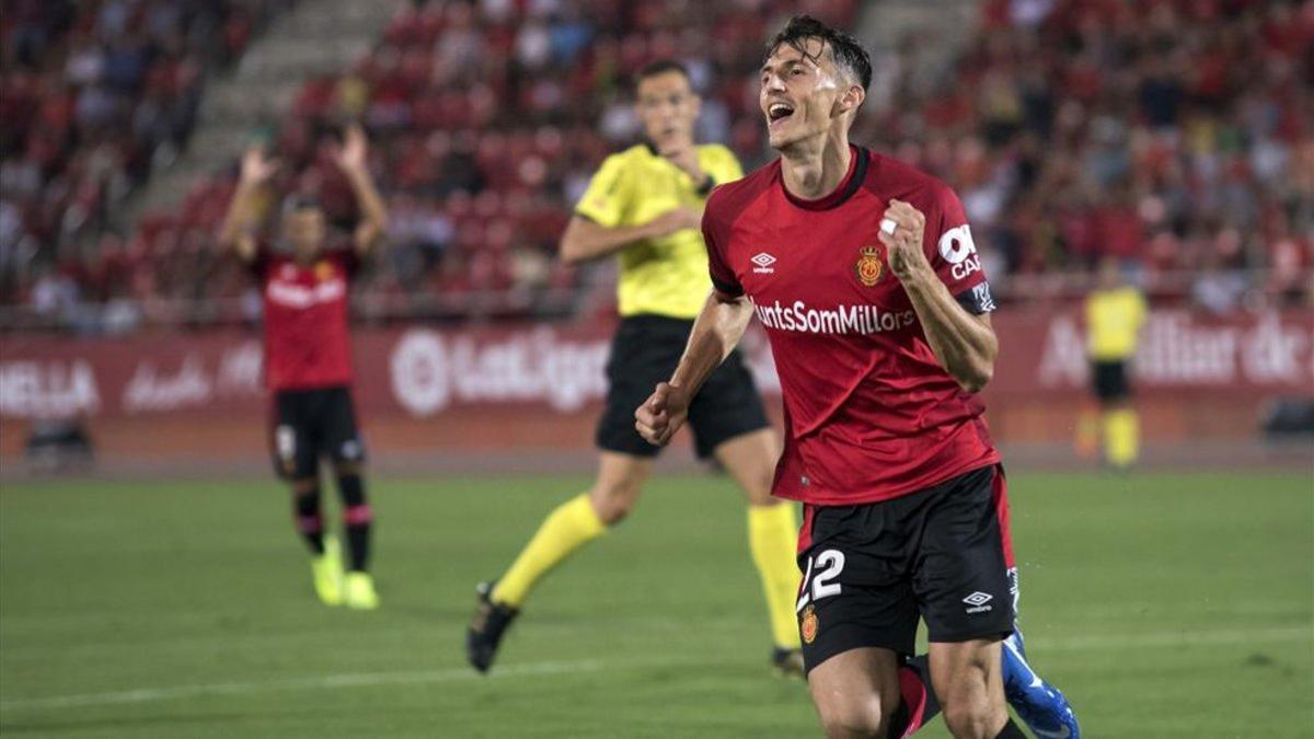 Ante Budimir, futbolista del Mallorca