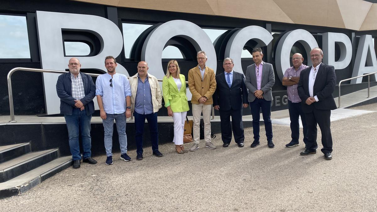 Encuentro que tuvo lugar en las instalaciones de Bodegas Bocopa.