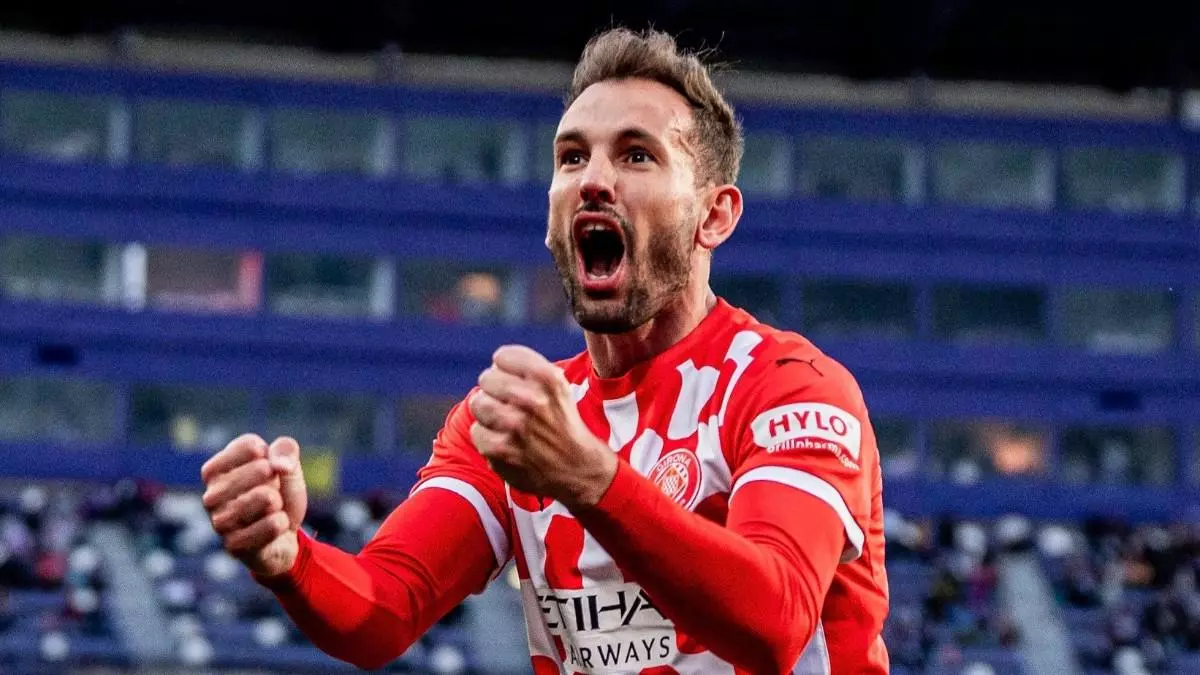 Stuani, el humilde salvador del Girona: "No s谷 si me merezco tanto"