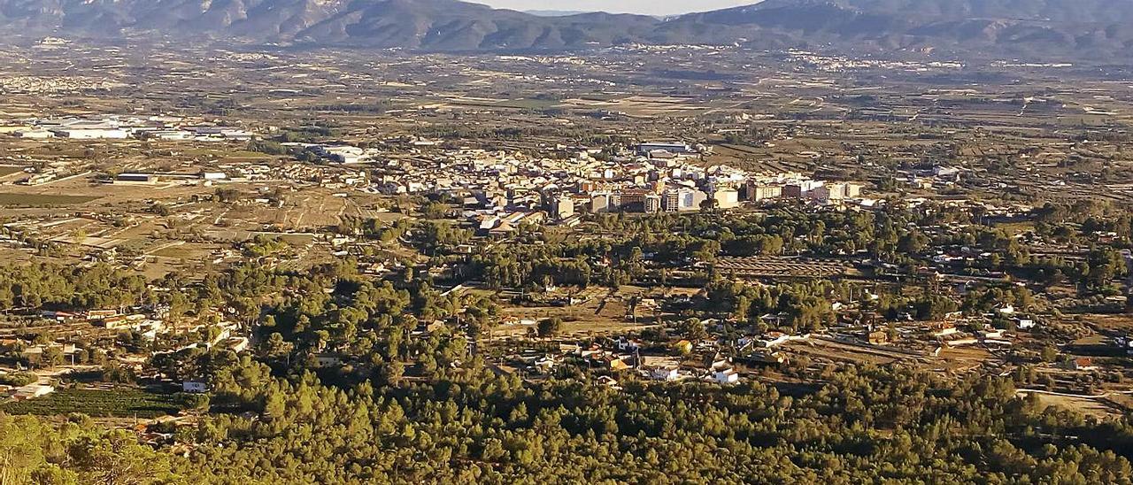 Vista del término municipal de l’Olleria, en una imagen de archivo. | PERALES IBORRA