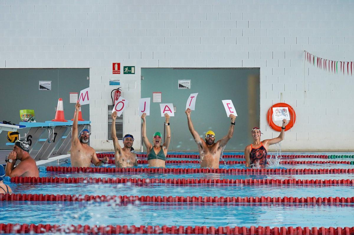 Reportaje foto, campaña "Mójate por la EM"