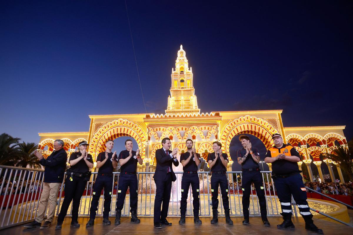 Feria de Nuestra Señora de la Salud 2025 Córdoba. Encendido alumbrado iluminacion