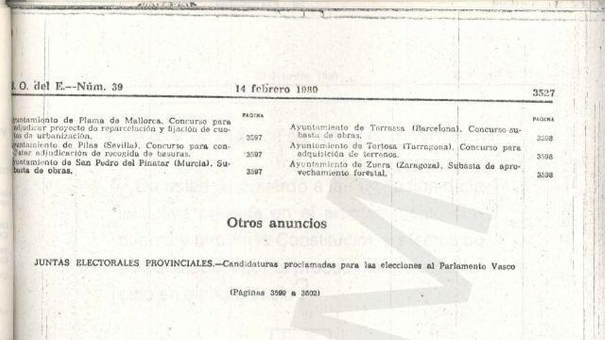 La web del Archivo Histórico Provincial muestra documentos sobre el 28F -  La Opinión de Málaga