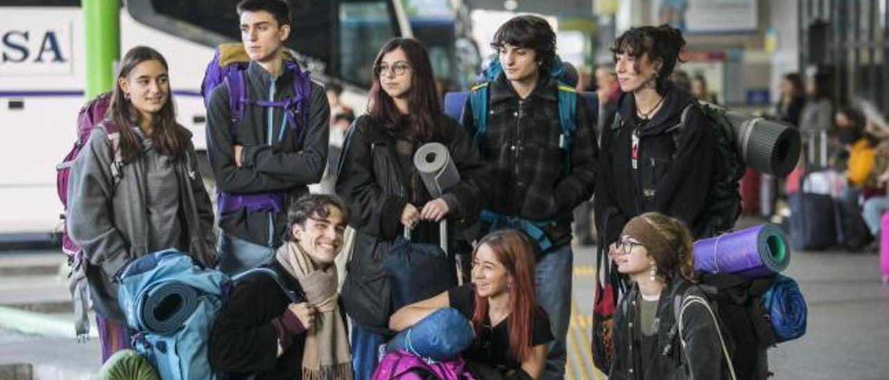 Los activistas asturianos viajan a Madrid para arropar a Greta Thunberg