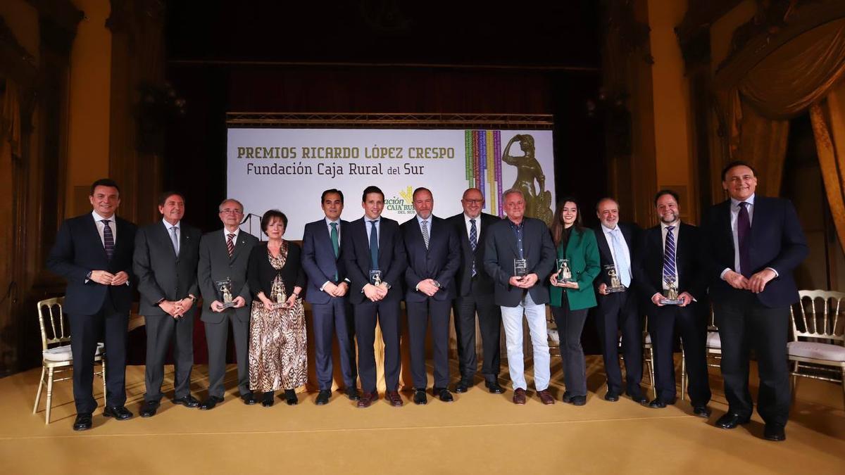 Caja Rural del Sur entrega sus Premios Ricardo López Crespo.