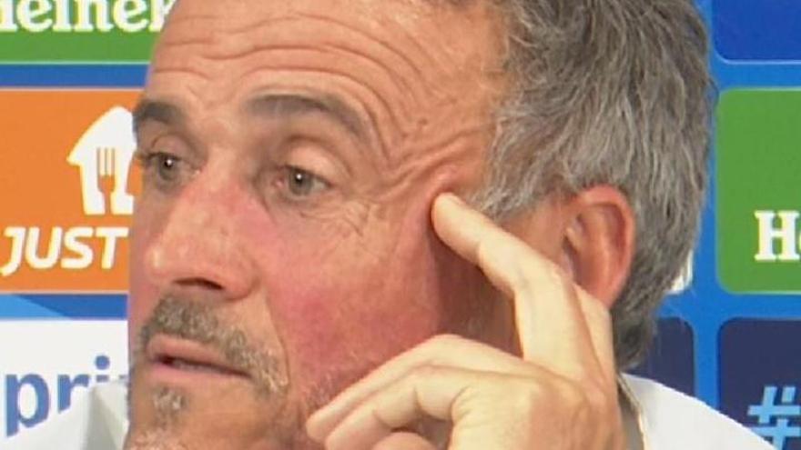 El momentazo de Luis Enrique en Anfield: "No entendí un carajo"