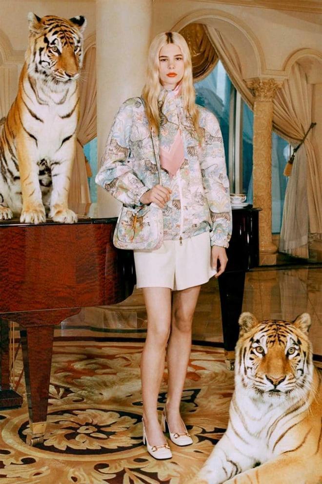 Gucci celebra el Año del Tigre con nuevos estampados maximalistas