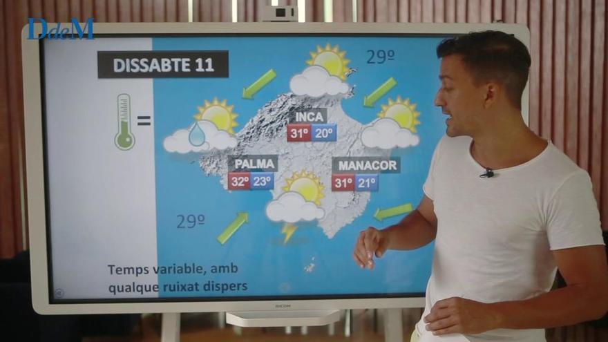 La previsión del tiempo del fin de semana (10, 11 y 12 de agosto): Sábado ligeramente inestable y domingo soleado