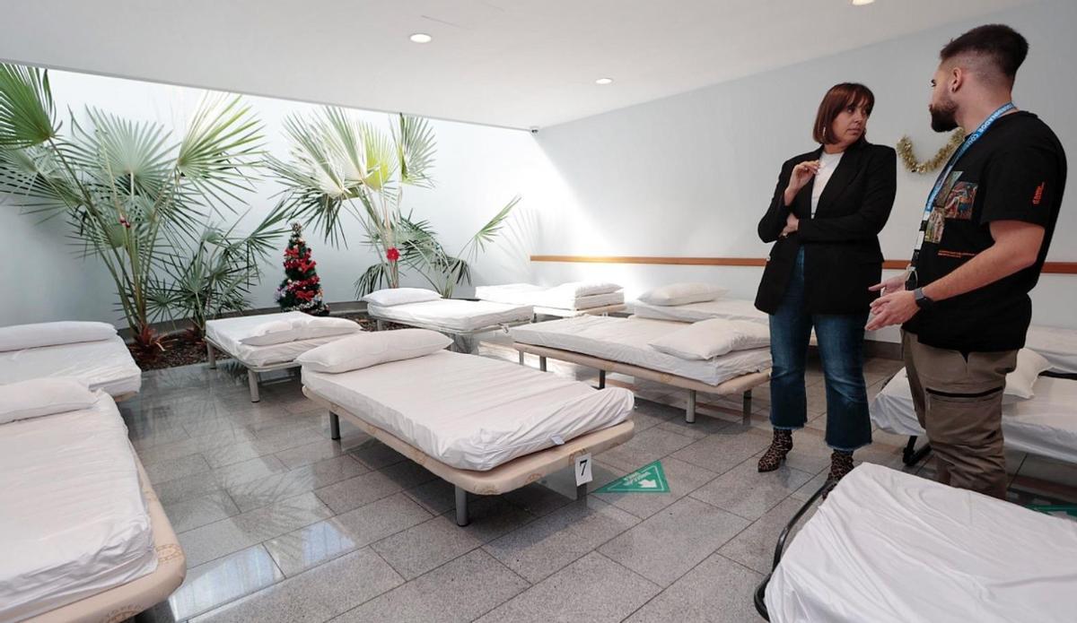 El dispositivo de emergencia de Santa Cruz, activo por la borrasca, atiende a 23 personas