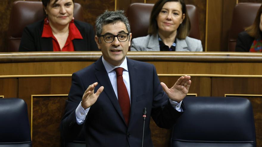 Bolaños recuerda al PP que se reunió con Junts: &quot;¿En verano no eran terroristas?&quot;