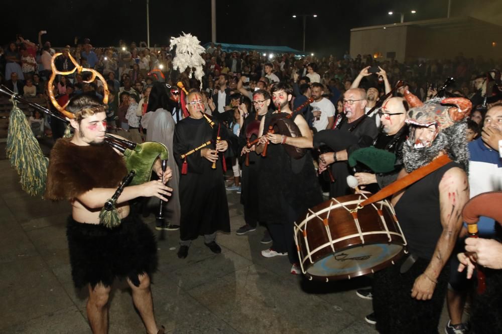 Vigo disfruta de la noche de San Juan