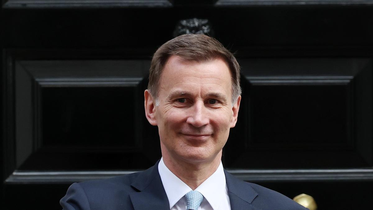 El ministro de Finanzas británico, Jeremy Hunt