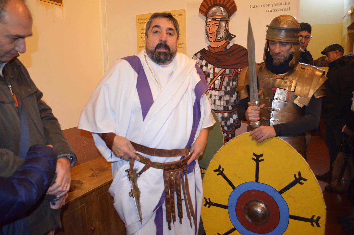 Una visita teatralizada realizada al Centro de Interpretación este año.