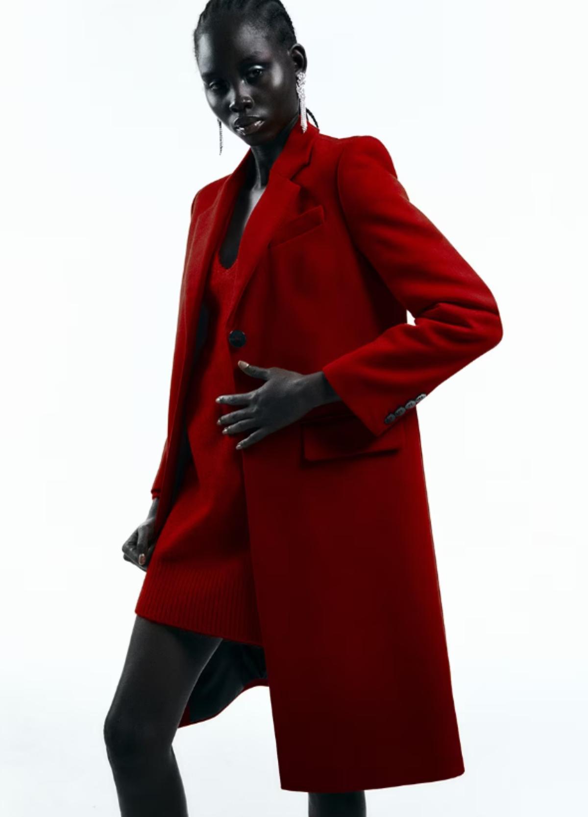 ABRIGO MASCULINO ROJO