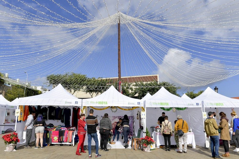 Mercadillo navideño en Moya