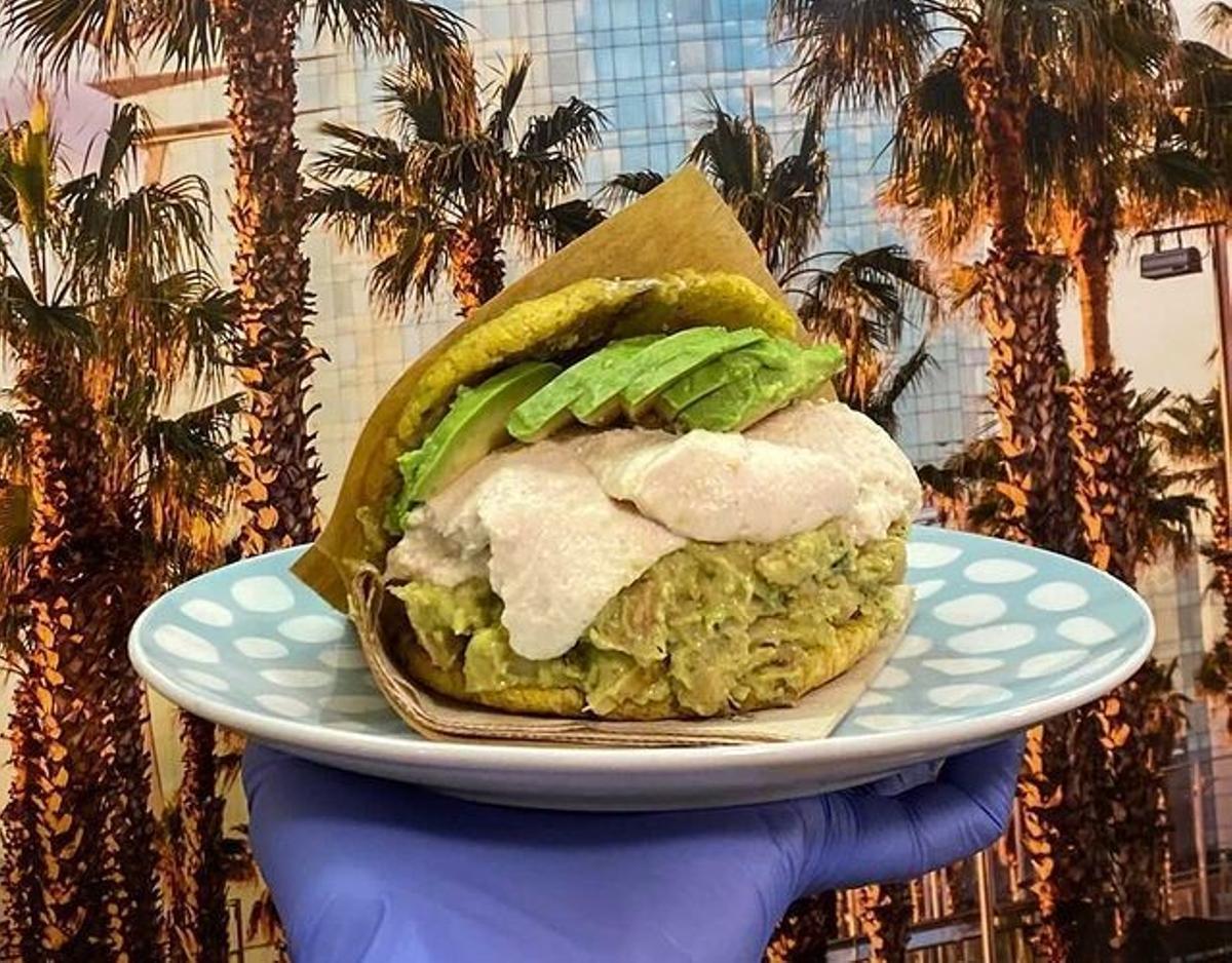 Arepa Sifrina de Lilo Café (Barcelona)