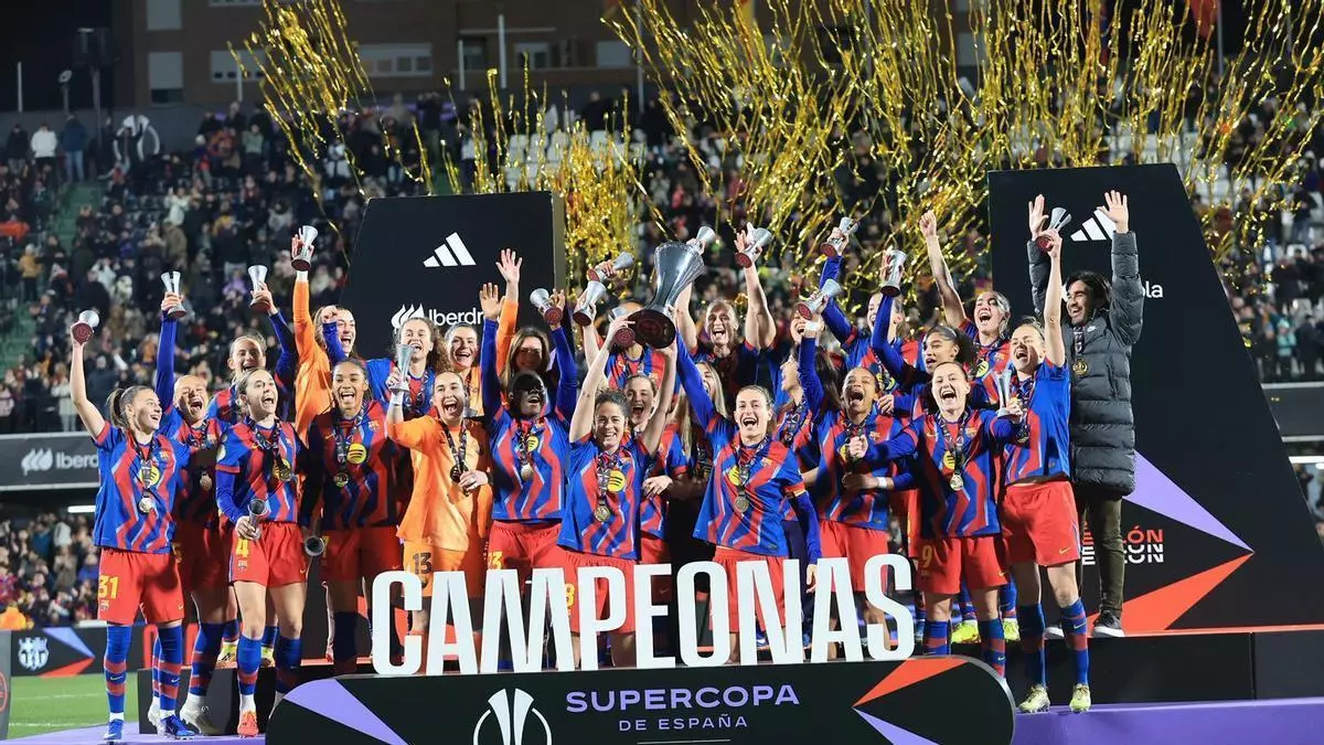 La crónica | El Barça prolonga su legado ante un guerrero Madrid y levanta la Supercopa en Castelló (2-0)
