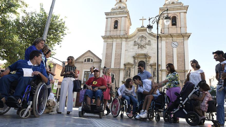 La ruta de integración deja ver los déficit de movilidad del Barrio del Carmen