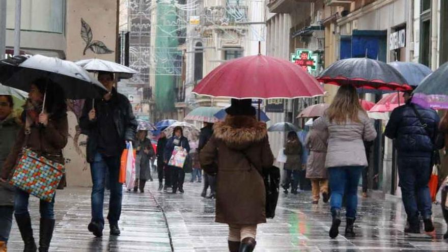 La lluvia deja más de 40 litros por metro cuadrado en un día, el doble que en todo diciembre