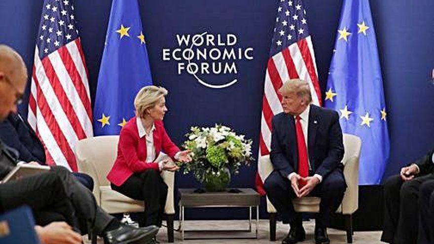 Trump presumeix de gestió econòmica davant l&#039;elit política i econòmica a Davos