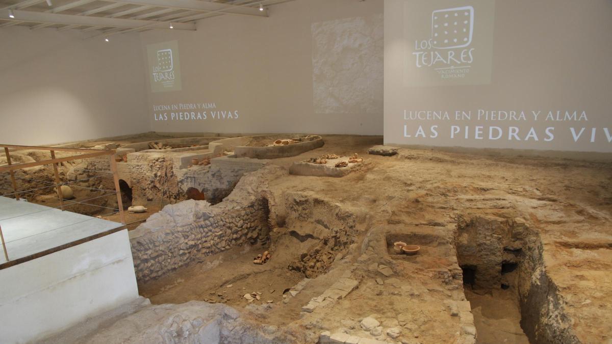 El alfar romano de Lucena reabre sus puertas tras las inundaciones por las borrascas.