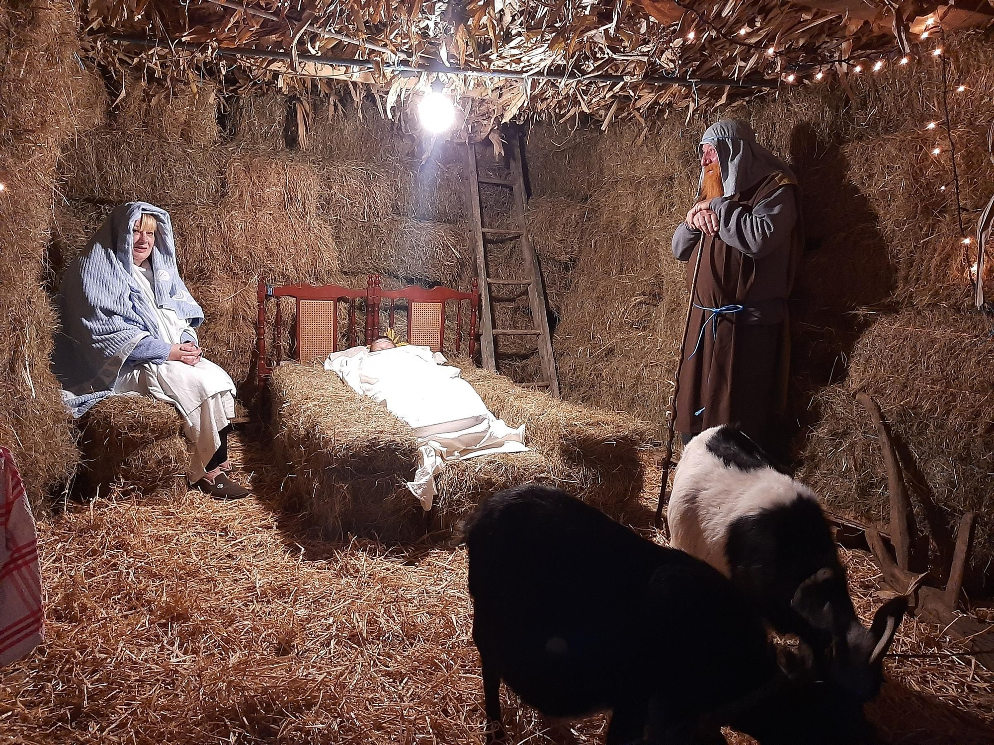 Así brilla Ables en Navidad: la decoración de sus casas, en imágenes